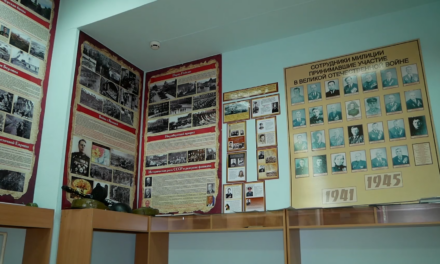 В музее истории полиции Троицка открылась экспозиция, посвященная ВОВ